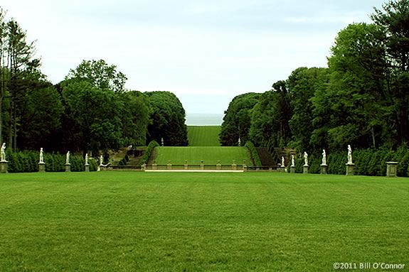 The Grande Allee at Castle Hill on the Trustees' Crane Estate in Ipswich