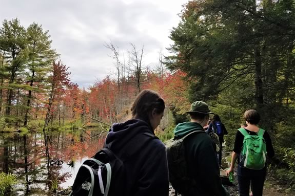 Teens will learn about Natural History, Ecology and Conservation at Ipswich River Wildlife Sanctuary.