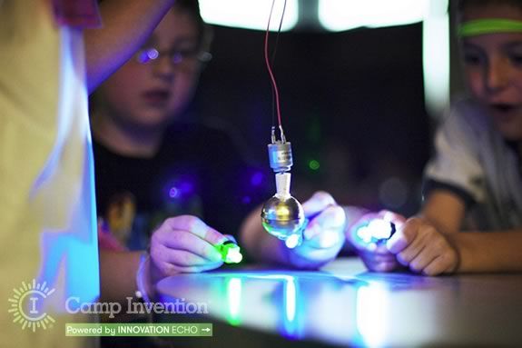 Kids can explore, create, discover and learn skills that will follow them through their futures at Camp Invention!