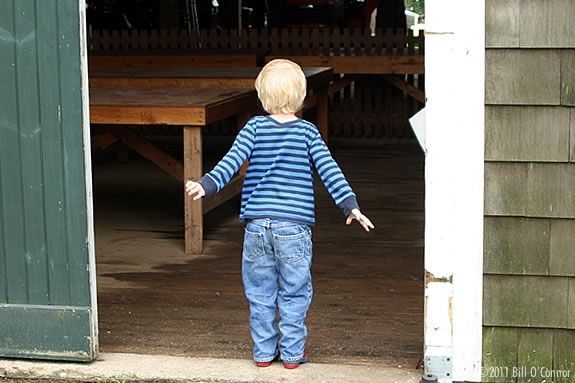 Wee Farmers at Appleton Farms in Ipswich Massachusetts. Photo: ©2011 Bill O'Connor