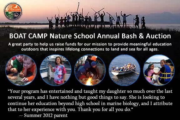 Help Raise funds for Newburyport's Boat Camp Nature School at their auction bash