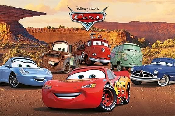 Disney Pixar Cars at tthe Plum Island Drive-In in Newburyport Massachusetts