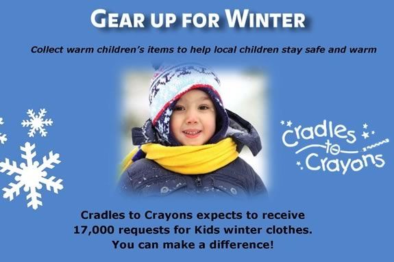Gear Up for Winter helps kids in need stay warm during the cold months! 