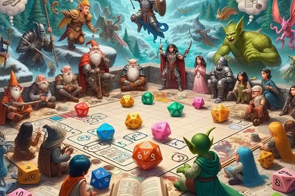 Dungeons & Dragons 101 (RPG) for kids in grades 5-12 at Newburyport Massachusetts Public Library