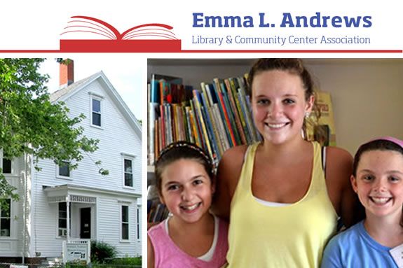 Emma Andrews Library in Newburyport MA. Programs for children, tweens, teens