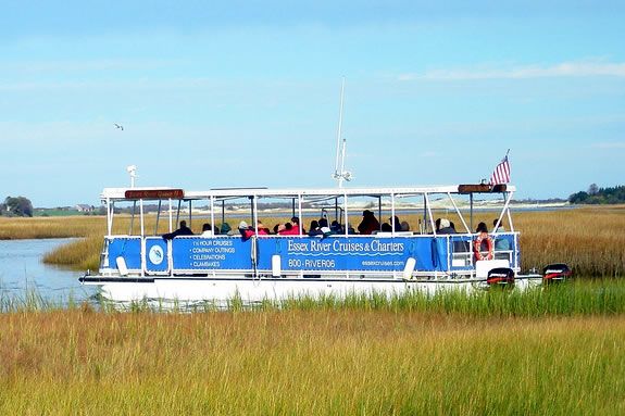 Take a guided tour of the Essex Marshes with Essex River Cruises for Trails & Sails