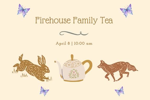 Family Tea at the Firehouse Center for the Arts in Newburyport Massachusetts