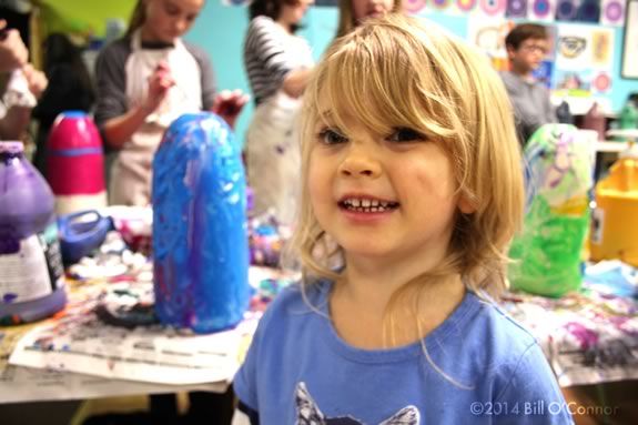 Kids will paint their own buoys as ornaments on the Gloucester Lobster Trap Tree! 