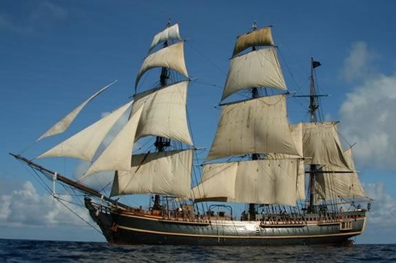 The HMS Bounty wiil be in Newburyport Friday, July 13 - Sunday, July 15 