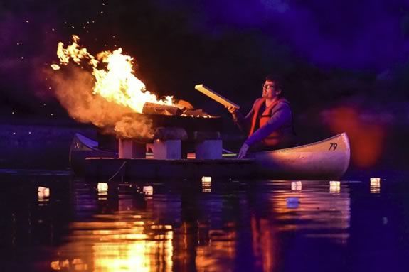 Come to Ipswich as points along the Ipswich River are illuminated! 