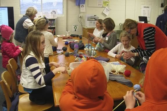 Come try your hand at knitting at the Essex Library! Ages 6 and up