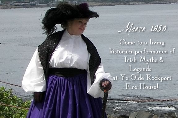 Join a living historian presentation in Rockport Massachsuetts