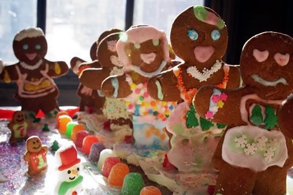 Kids are invited to come make their own entries for the Marblehead Gingerbread Festival! 