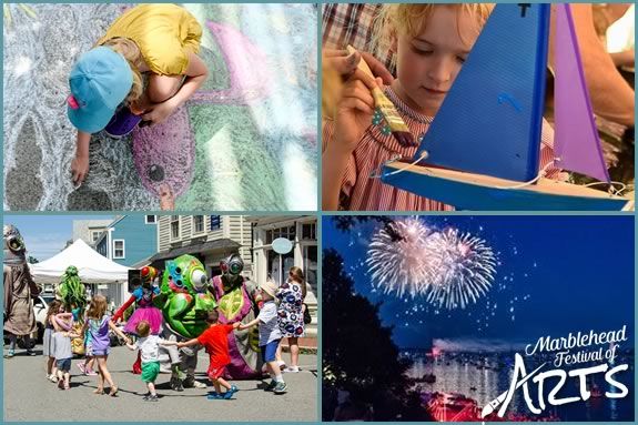 There's plenty to see and do for kids and families at the Marblehead Festival of the Arts in Massachusetts!