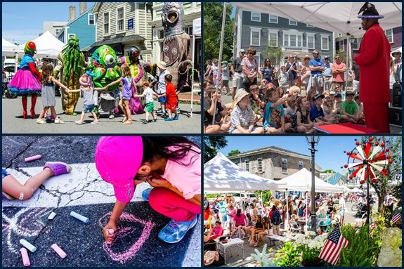 There's plenty to see and do for kids at the Marblehead Street Festival! Part of the Marblehead Festival of the Arts
