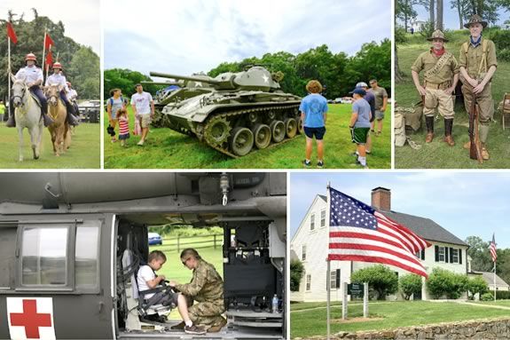 Come experience miltary history and family fun at the Patton Homestead in Hamilton Massachusetts