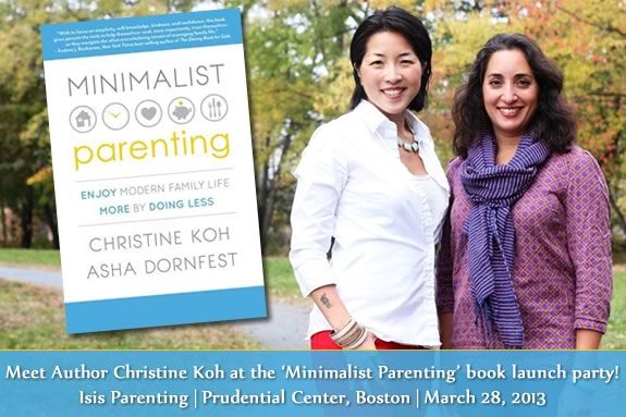 Meet the Authors of Minimalist Parenting Christine Koh and Asha Dornfest! 