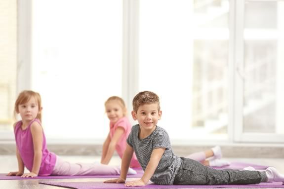 Yoga for Children during February Vacation at North Shore Children's Museum in Peabody Massachusetts