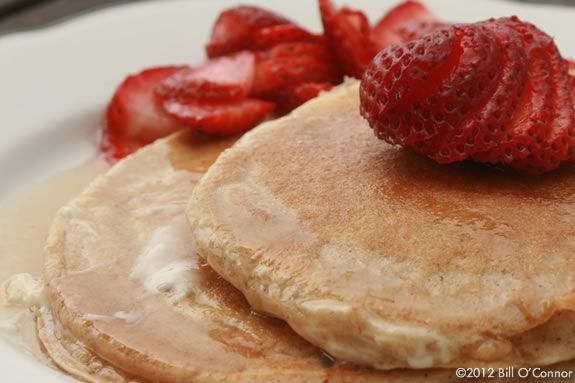 Pancake breakfast at Harborlight Nursery School in Beverly, Massachusetts