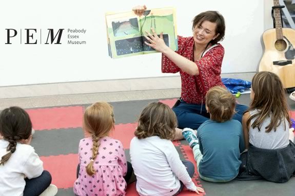 PEM has a story time in the museum just for kids under 5! Salem, Massachusetts