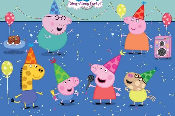 Peppa Pig Sing Along Part at the Auditorium in Lynn Massachusetts