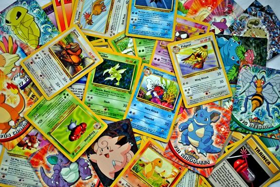 Pokemon Trading Card Party at the Peabody Institute public library in Danvers Massachusetts