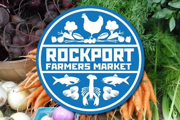 The Rockport Farmers' Market runs every Saturday at Rockport Music in Downtown Rockport!