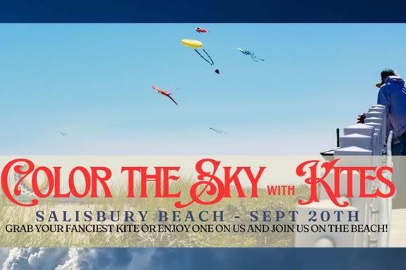 Kites and Castles at Salisbury Beach is just one event of many for families during Salisbury Days in Massachusetts Kites and Castles at Salisbury Beach is just one event of many for families during Salisbury Days in Massachusetts
