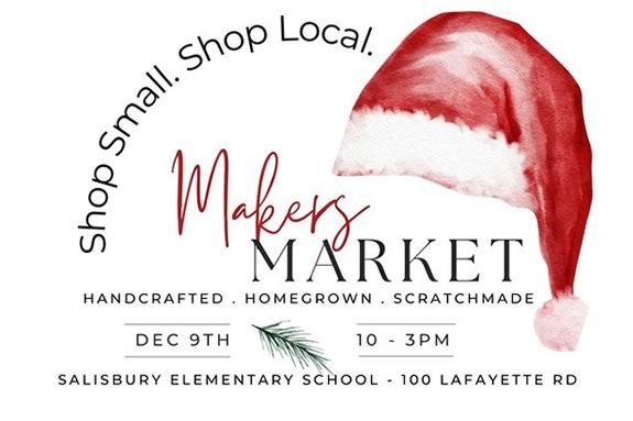 Holiday Makers Market at Salisbury Massachusetts Elementary School.