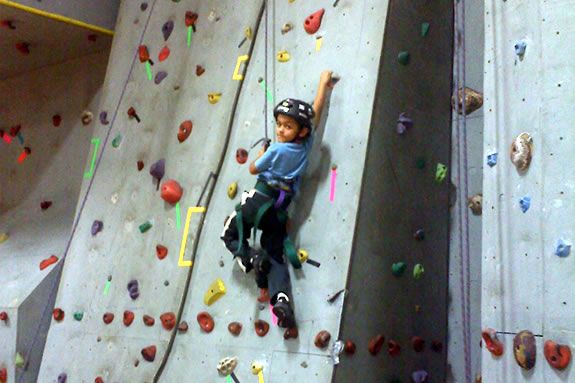 Come to the Sterling YMCA for Rock Wall and NERF Fun with Boy Scout Troop 49