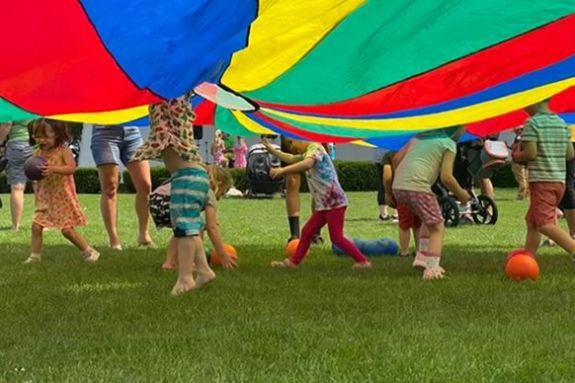 Kids will enjoy an afternoon of fun activities at Beverly Homecoming Tiny Tots Day. 