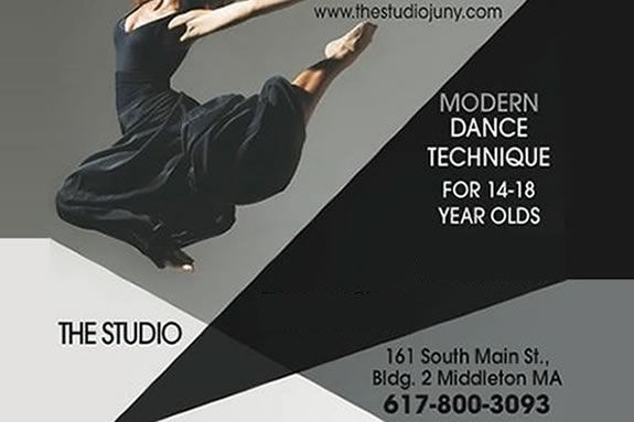 Modern Dance Class with Jill Haney in Middleton MA