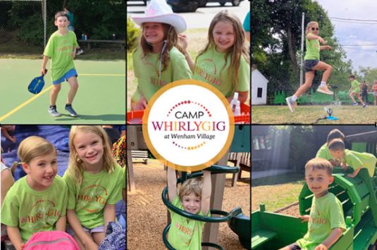 Camp Whirlygig Summer Program for kids ages 4-10 at the Wenham Museum in Massachusetts