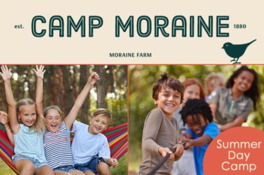 Register for Summer Camp at Camp Moraine at Moraine Farm, Beverly MA