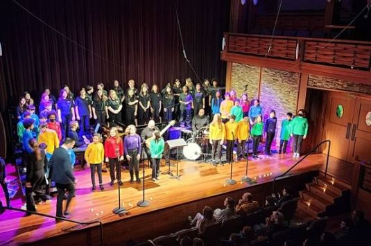 Boston Children's Chorus will perform live at the Shalin Liu Center for the Performing Arts in Rockport Massachusetts