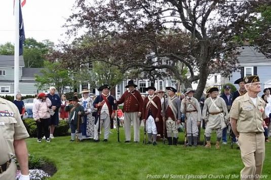 Memorial Day in Danvers MA. Photo: All Saints Episcopal Church of the North Shore