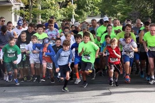 The Fall Frolic 5k and kids fun run is a rain or shine race held at Beverly's Lynch Park!