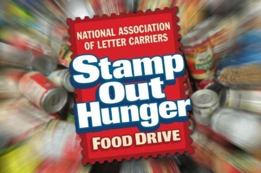 The Second Saturday in May is the day to help stamp out hunger! Be the Change...