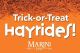 Trick or Treating by hayride at Marini Farm in Ipswich Massachusetts is Safe and Fun! 